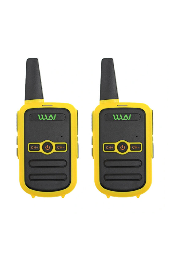 Wln Kd-c51 16 Kanal Sarı Kasa Şarj Aleti Dahil İkili Telsiz (3-5 Km)