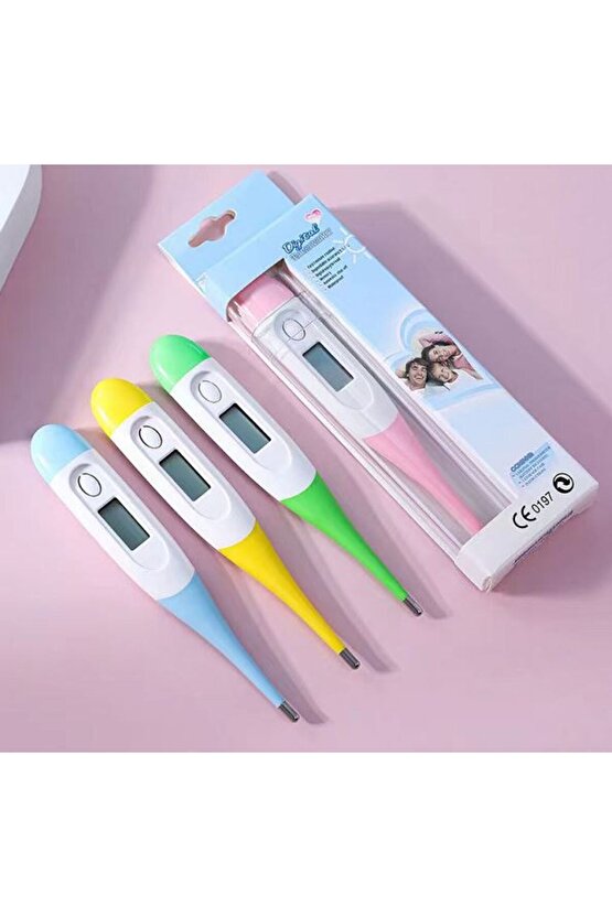 PM-24697 Çubuk Koltukaltı Dijital Ateş Ölçer Termometre