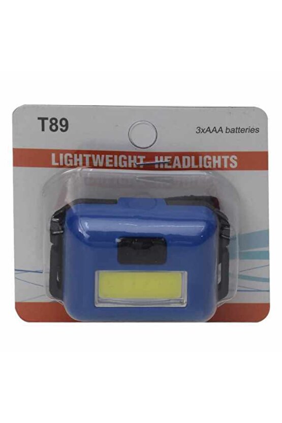 Powermaster T-89 3 Watt Cob Ledli Pilli Mini Kafa Lambası