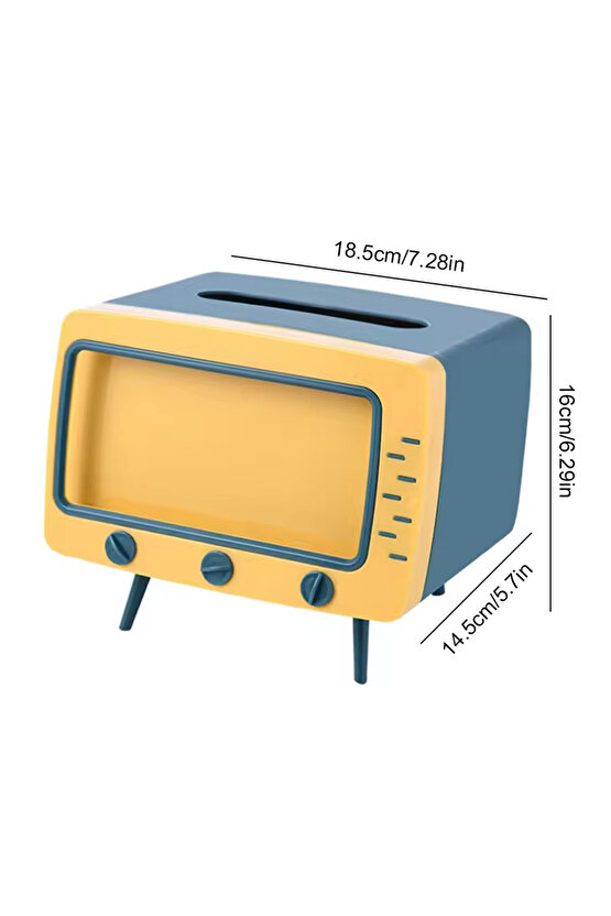 Mrkmbl Sn-24896 Telefon Tutuculu Peçete Kutusu Çok Fonksiyonlu Kilif Organizer