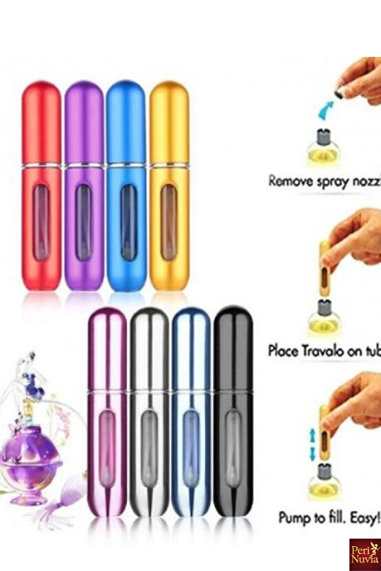 Taşınabilir Cep Parfüm Şişesi-Yeniden Doldurulabilir Mini Atomizer