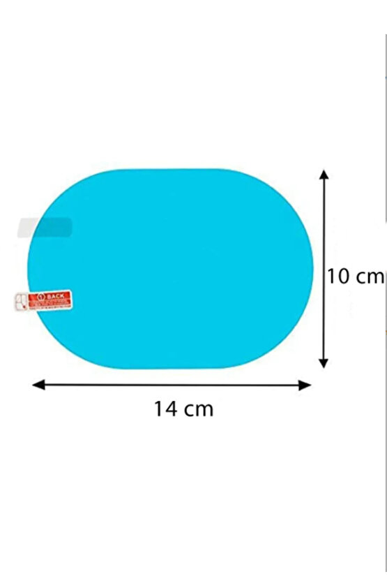 Universal Dikiz Aynası Su Tutmayan Film 2’li Paket Yağmur Kaydırıcı Buğu Önleyici Oto Aksesuar