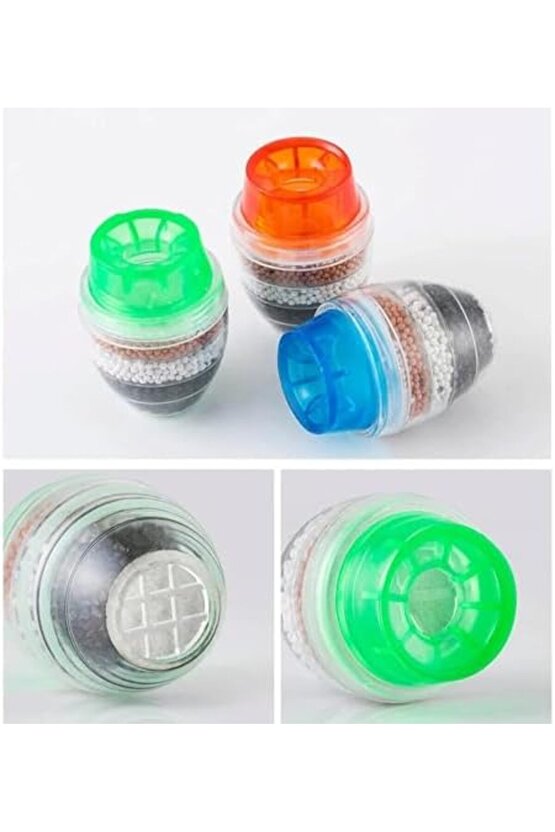 2 Adet 5 Katmanlı Aktif Karbon Su Arıtma Aparatı, aktif karbon filtrasyonu ve su temizleme filtresi,