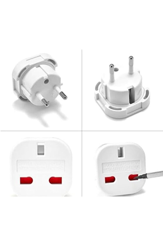 gkcreative LED İngiliz Fiş Adaptör (1) strbuyx 1073147
