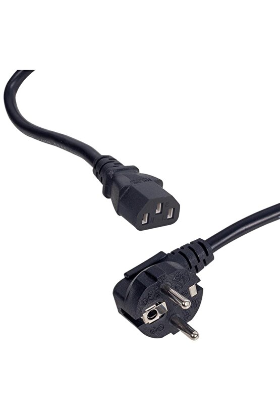 PM-26081 3x1 Mm Siyah 2.5 Metre C7 Power Güç Kablosu