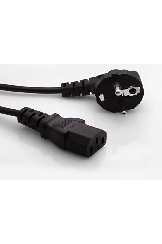 1.8 Metre 3 X 1mm Lüks Power Kablo Bilgisayar Güç Kablosu Sl-p318