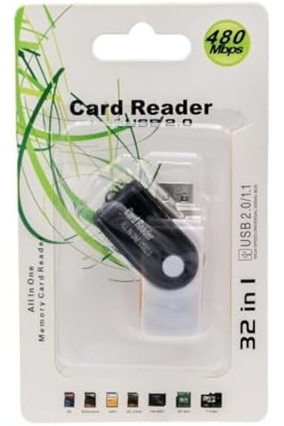 PM-2513 USB 2.0 ÇOKLU 32 İN 1 KART OKUYUCU SDMMC * S 1175735