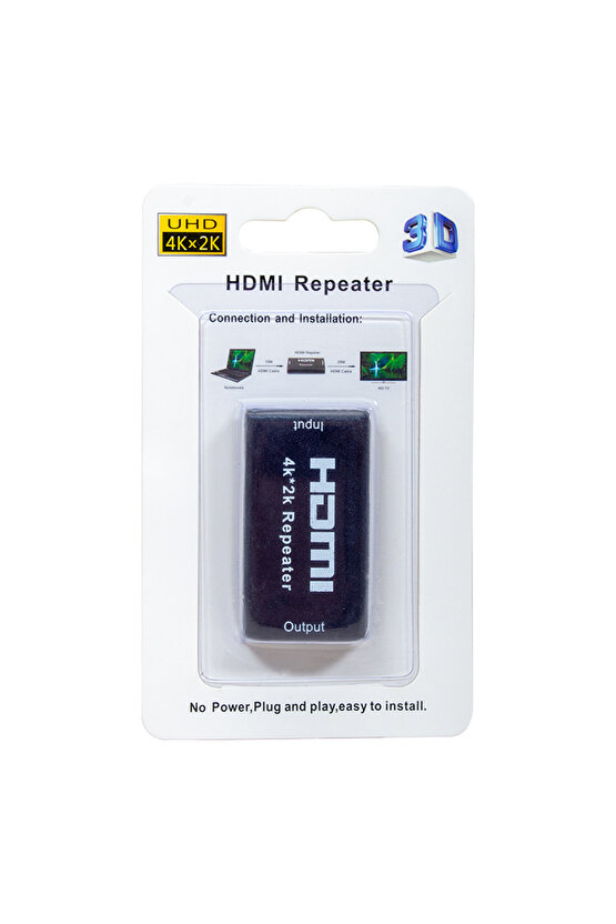 PM-32143 HDMI Kablosu Uzatma Ara Repeater Uzatıcı 15+25 Metre Kablo Desteği