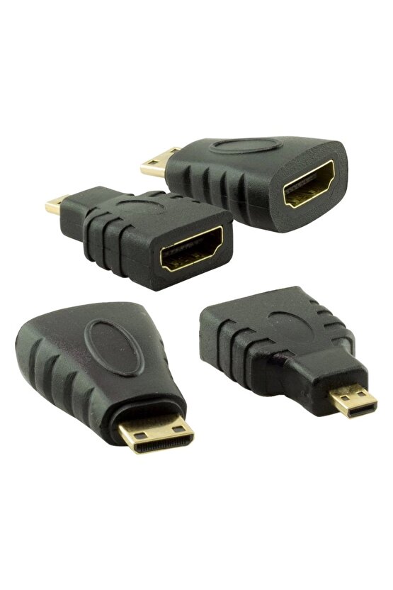 Hdmı Kablo 1.5 Metre 3lü Set (MICRO HDMI HDMI*MİNİ HDMI HDMI) (K95)