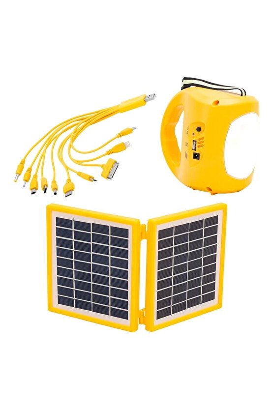 Radyolu Solar Çift Panelli Işıldak