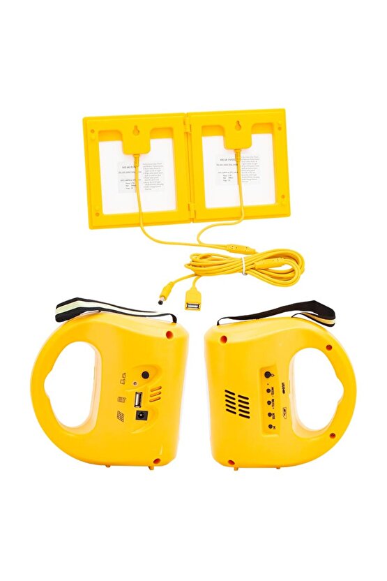 253425 ShopZum RADYOLU SOLAR ÇİFT PANELLİ IŞILDAK