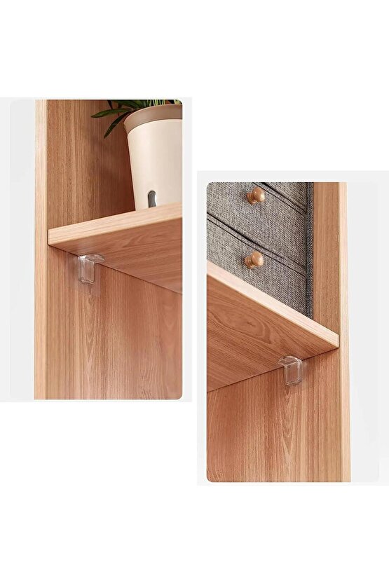 PM-20451 Kendinden Yapışkanlı Raf Tutucu 10 Adet