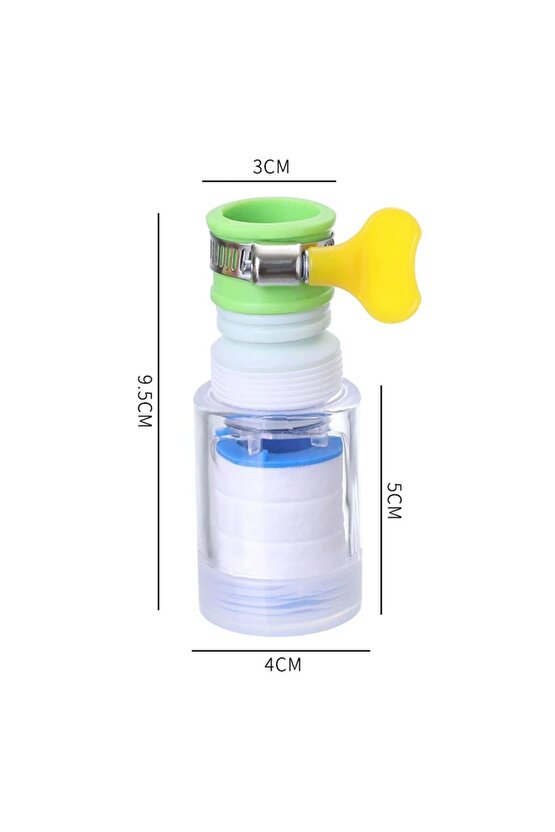 SN-24671 Ayarlanabilir Musluk Filtresi - Su Tasarrufu ve Temiz Su İçin Mükemmel Çözüm