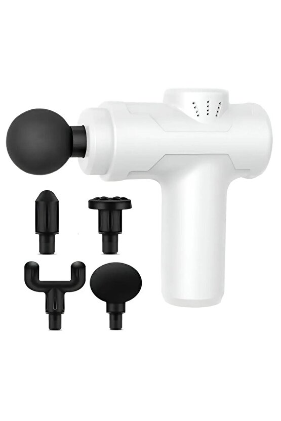 MINI-8211 Şarjlı Sporcu Koşucu Darbeli Titreşimli Masaj Aleti 6 Kademeli 2000mAh