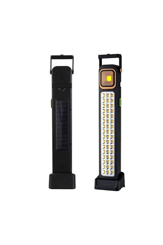 - 5 Fonksiyonlu Güneş Enerjisi Ile Şarj Olabilen 48 Ledli Işıldak,aydınlatma Pr-3838