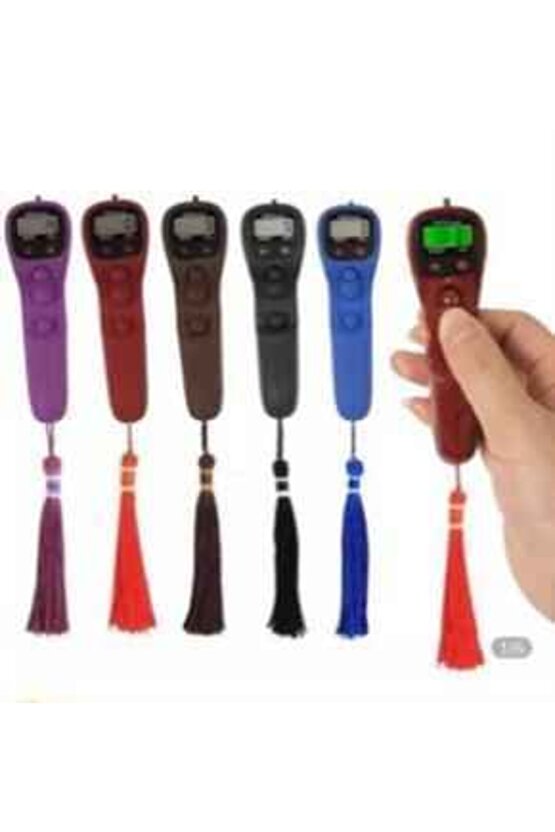 Powermaster Pm-6691 Dijital Tesbih ( Pembe- Kırmızı-kahverengi- Siyah- Mavi)