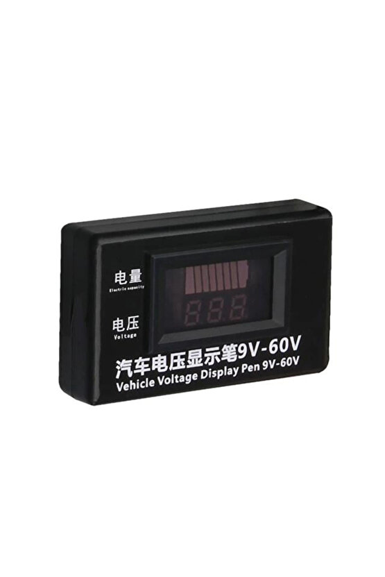 9-60V Otomotiv LCD Dijital Devre Test Cihazı Gerilim Ölçer