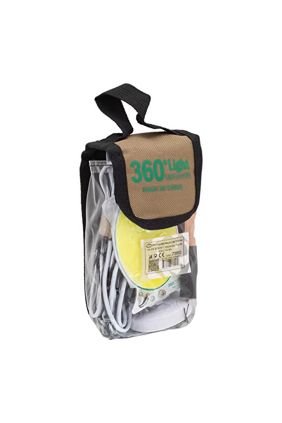 TM-24 COB LEDLİ 13 WATT AKÜ MAŞALI 4 METRE KABLOLU TAŞINABİLİR SEYYAR PANEL LAMBA (4202)