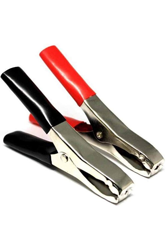 KROKODİL AKÜ MAŞASI BÜYÜK 100MM SİYAH * KIRMIZI (5273)