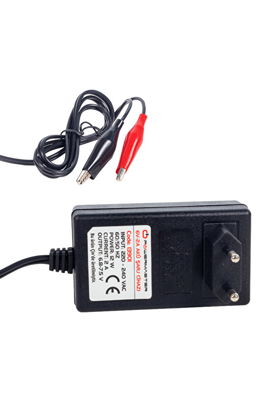 PM-13901 6 VOLT - 2 AMPER AKÜ ŞARJ CİHAZI * FULLY 60200