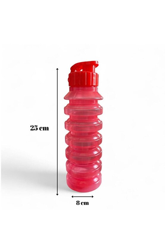 2 adet 750 ml Plastik Spor Matara | Sızdırmaz Günlük Su Şişesi