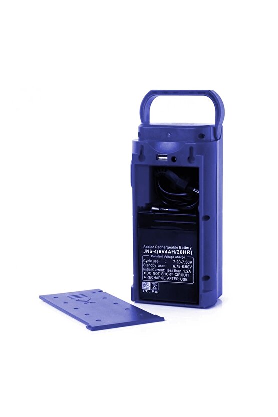 Winta- Pm-21980 24 Ledli Şarjlı Işıldak 6v4a Akülü * Powerbank Özellikli