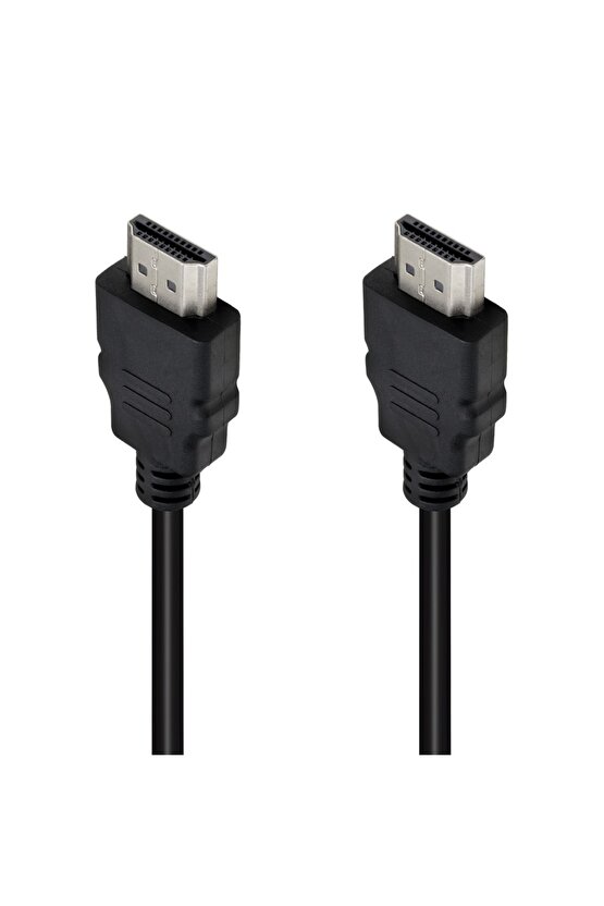Kısa ve Dayanıklı 50 cm HDMI Kablo – Düz Siyah Model