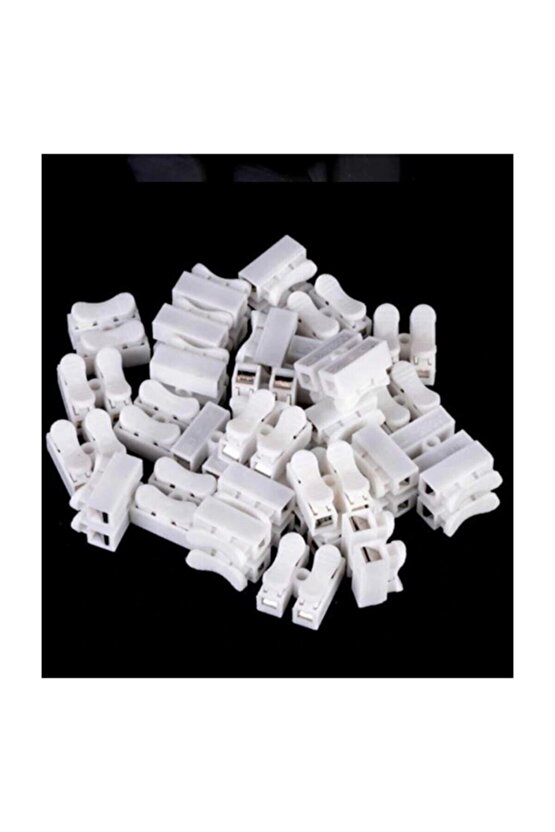 Mandallı Vidasız Klemens Basmalı Tip 3 Lü 3 Pin ( 10 Adet )