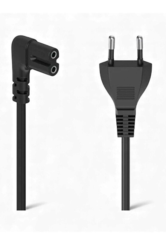 LG TV Uyumlu C7 L Tipi Güç Kablosu 1.5m – Teyp Ceyran Bağlantı ve Güç İletim Kablosu