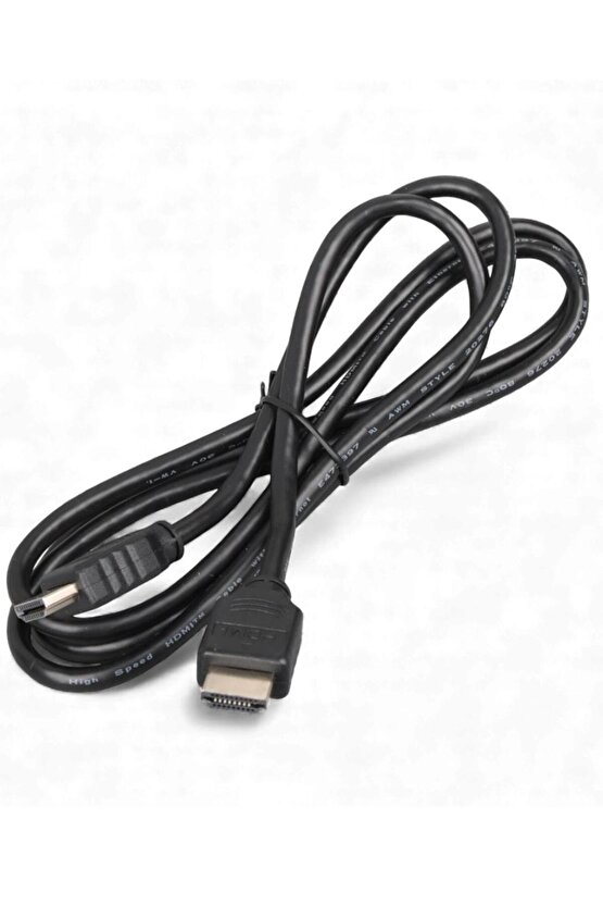 1.5m HDMI Kablo 1.4V – 3D 4K Destekli, Plastik Düz