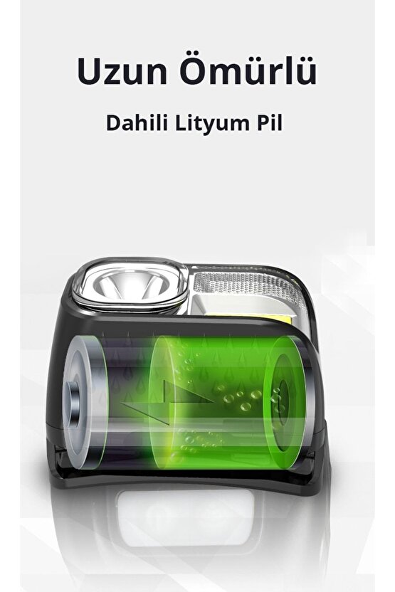 Profesyonel LED’li Şarjlı Kafa Lambası – Güçlü Aydınlatma, Hafif Tasarım