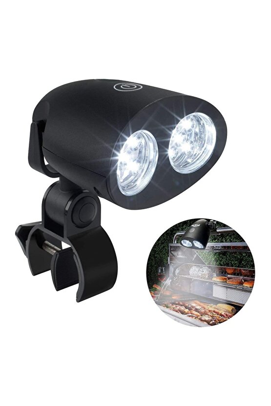 Pilli Bisiklet Farı 10 LED’li | 450 Lümen 4W Mangal ve Kamp Lambası