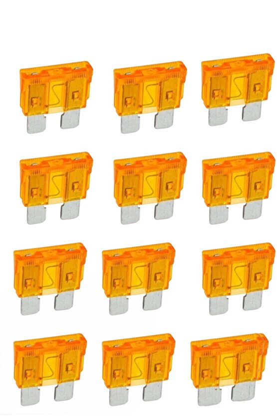 12 Adet Bıçaklı Oto Sigorta 5 Amper – Araç Elektrik Koruma Sigortası