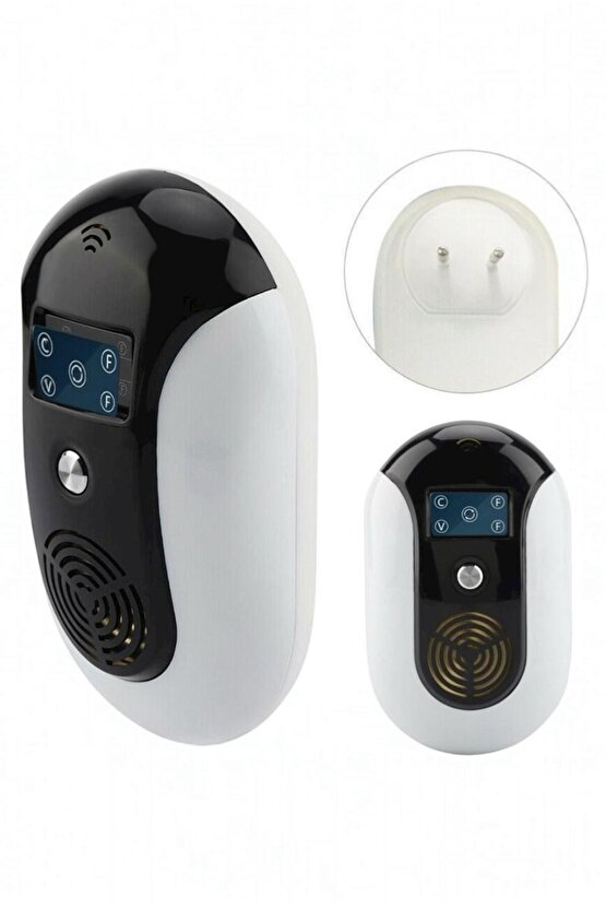 Ultrasonik Priz Tipi Haşere Kovucu | Elektronik Fare, Sinek, Hamam Böceği Kovucu