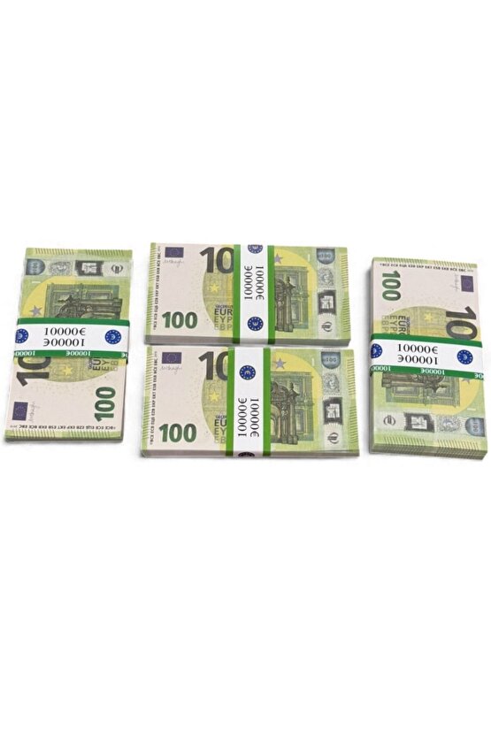 4 Deste 100 Euro Düğün, Kına, Parti ve Çekim Şaka Parası – Dekoratif ve Eğlencelik 100 €