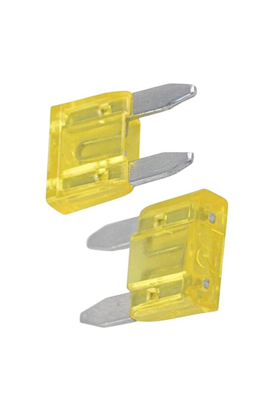 4 adet Oto Sigorta 20 Amper – Mini Tip Bıçaklı Model, 12V24V Evrensel Uyumlu