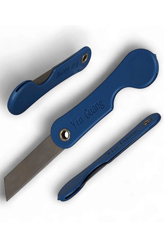 1 adet Mini Maket Bıçağı 60mm | Taşınabilir, Dayanıklı ve Çok Fonksiyonlu
