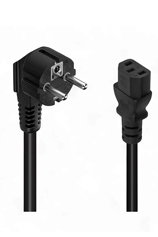 3x0.75 mm² C7 Bilgisayar Power Kablosu – 1.5 Metre