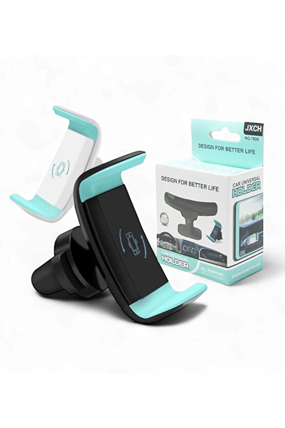 360° Kıskaçlı Araç İçi Telefon Tutucu | Havalandırma Tipi Ayarlanabilir şık Telefon Standı