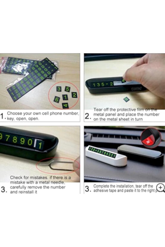 Fosforlu Aç Kapa Araç Numaratör
