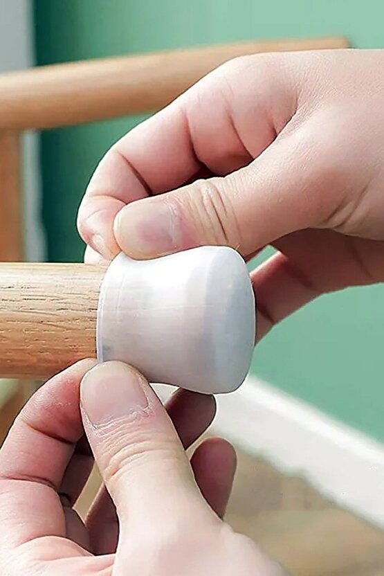 12 Adet Silikon Masa ve Sandalye Ayağı İçin Kaydırmaz Çizdirmez Mobilya Çorabı