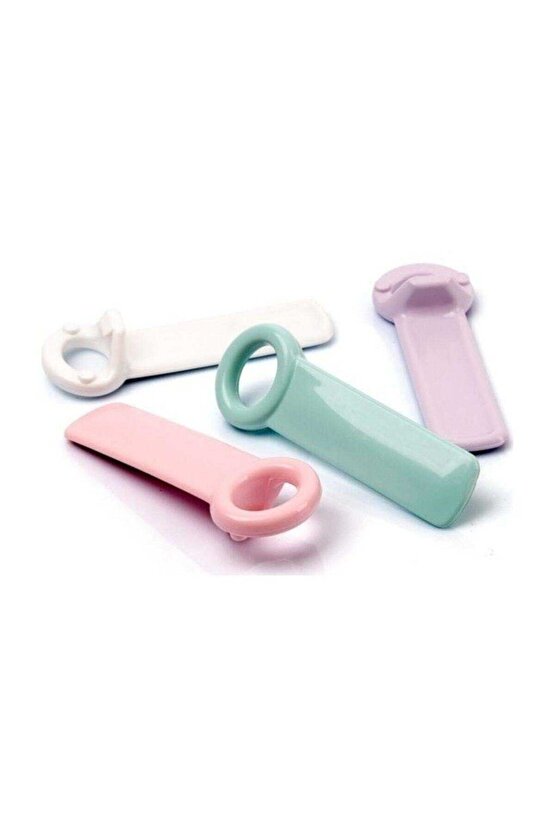 4 Lü Kavanoz Açacağı 4 Renk Beyaz, Yeşil, Mor, Pembe