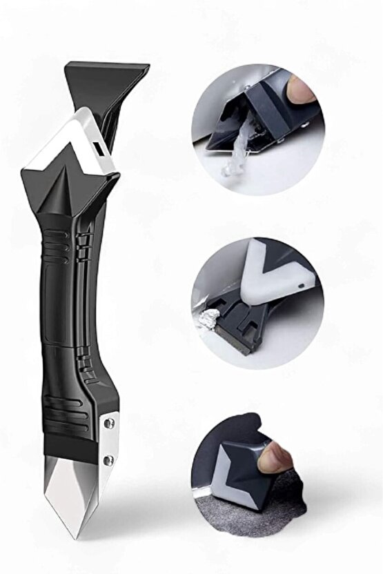 Aveo 1 Adet Boya Silikon Derz Çekme Kazıyıcı Aparatı | Çok Amaçlı Spatula Seti – Mutfak Banyo Tamir