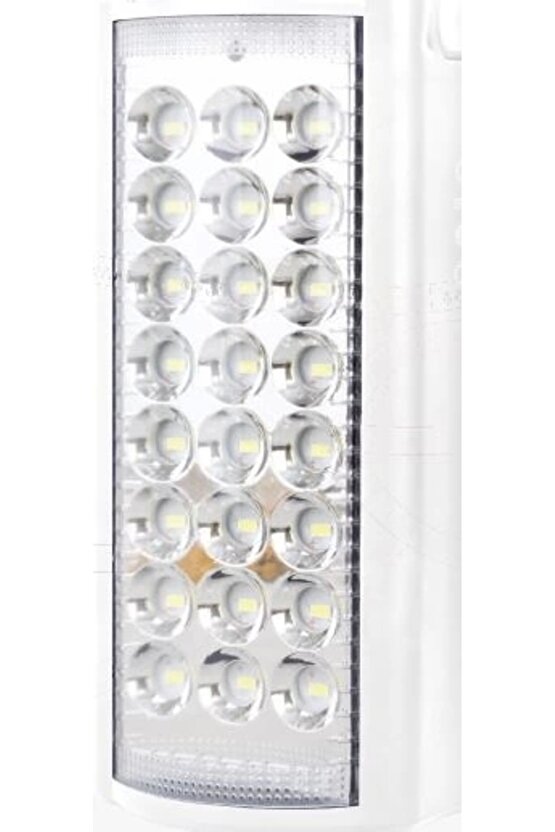 Pm-23800 24 Ledli Telefon Şarj Edebilen Işıldak 6v4a Akülü * Powerbank Özellikli