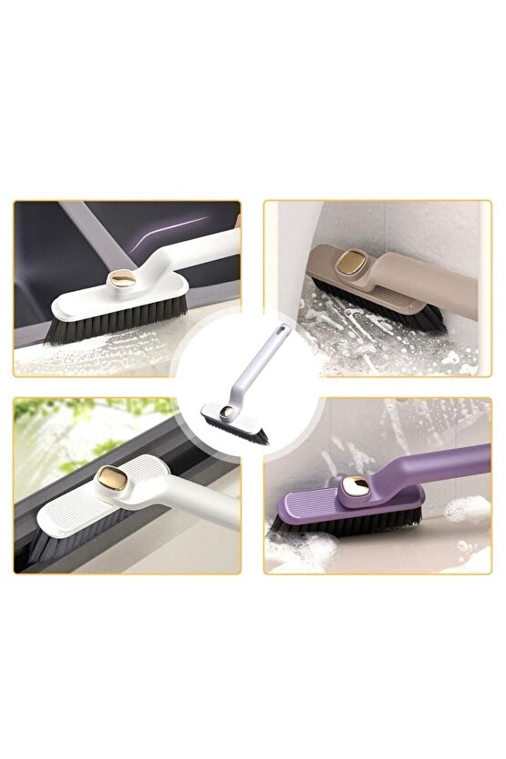 Cımbızlı ve Döner Başlıklı Çok Fonksiyonlu Derinlemesine Temizlik Fırçası