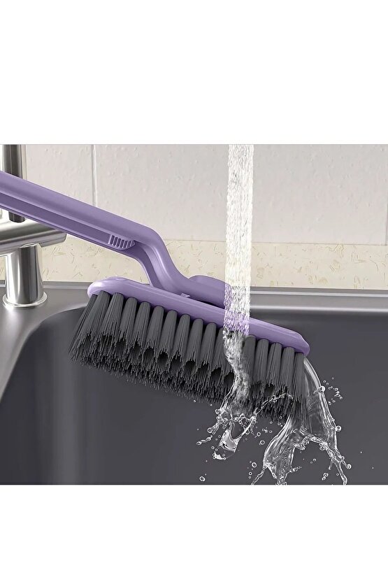 Temizlik Fırçası 360 Derece Döner Başlıklı Dar Alan Cımbızlı Toz Mutfak Banyo Temizlik Fırçası