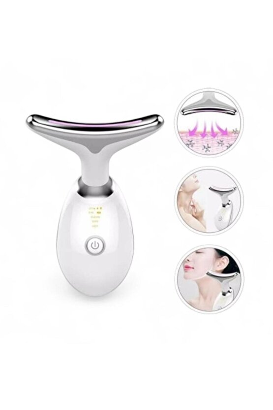 Yüz Hat Belirginleştirici Masaj & Sıkılaştırma Cihazı – Çene & Gıdı için Mikro Akım