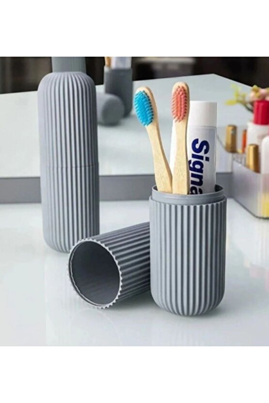 3 lü diş fırçası, diş macunu, anahtar  saklama kutusu sakama kabı organizer