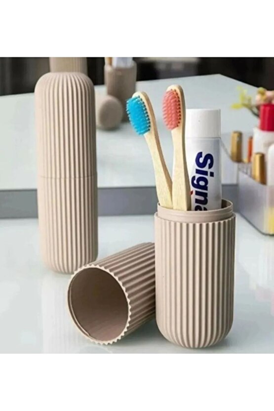 3 lü diş fırçası, diş macunu, anahtar  saklama kutusu sakama kabı organizer