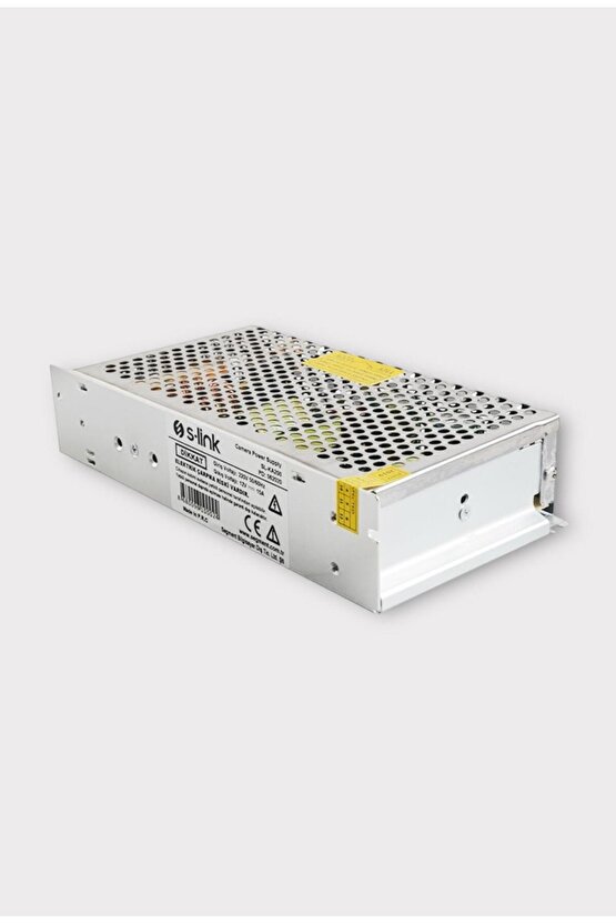 12 Volt - 15 Amper - 195 Watt Metal Kasa Adaptör
